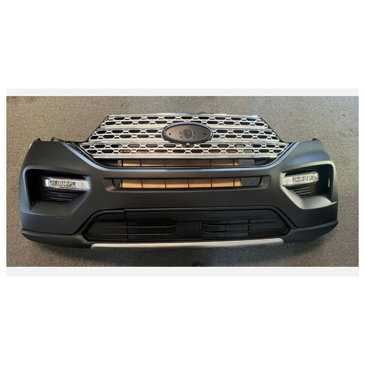 Factory Wholesale Front Bumper Assembly for Ford Explorer 2020 Bumper with Grille fog lamp cover