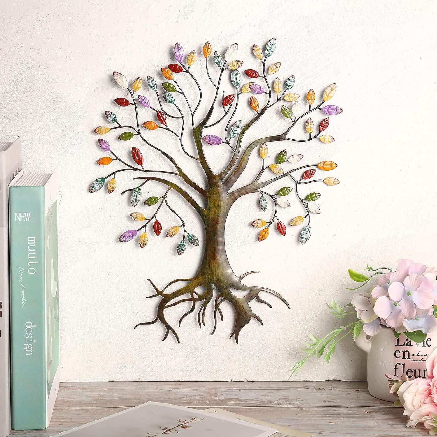 Cheap Factory Price Wooden Tree Of Life Wall Decor Modern Tree Design Wood Decoration For Home