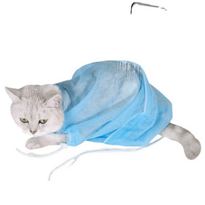 Multifunctional Adjustable Breathable Anti-Bite and Anti-Scratch Restraint Bag Cat Washing Shower Cat Bathing Bag