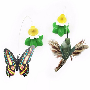 Electric Butterfly and Electric Bird Funny Cat Toy Flying Pet Interaction Electric Cat Toy