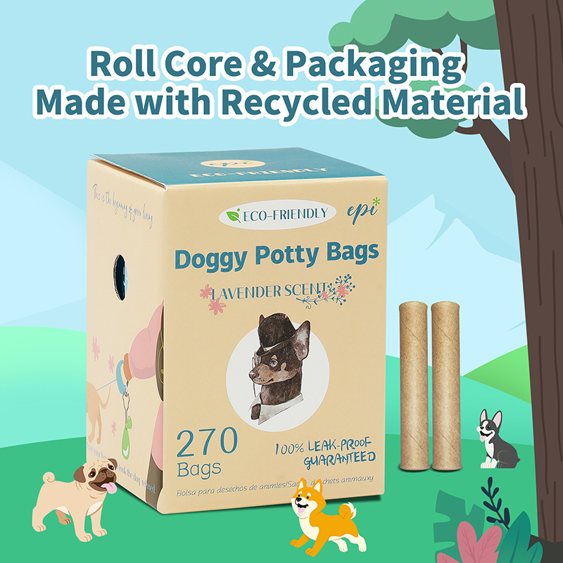 Eco Friendly Waste Travel Plastic Design Biodegradable Plastic Potty Doggie Poop Bags Grooming Sets