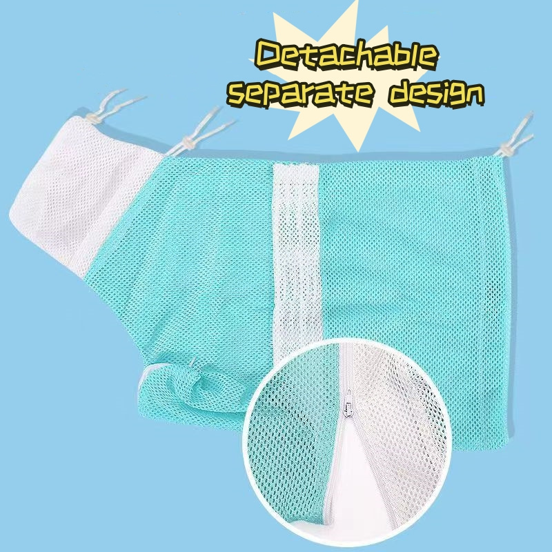 Multifunctional Adjustable Breathable Anti-Bite and Anti-Scratch Restraint Bag Cat Washing Shower Cat Bathing Bag