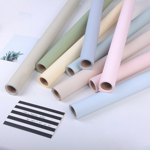 Best Selling Design Matte Bouquet Wrapper Roll Cute Colorful Plastic Waterproof Flower Wrapping Paper