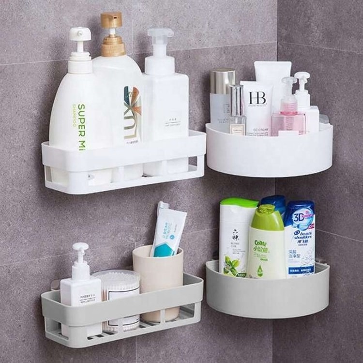 Shower Storage Rack Holder  Bathroom Shelves Kitchen Organizer Toilet accessories