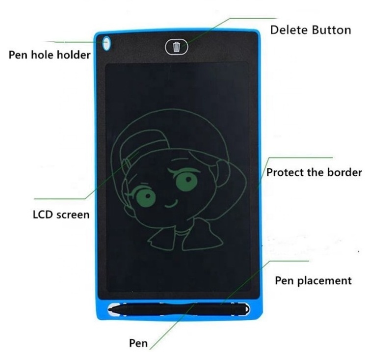 4.4/8.5/10/12/15 inch Handwriting Pad Board Digital Graphic Drawing Tablets LCD Screen Writing Tablet Electronic Drawing Board