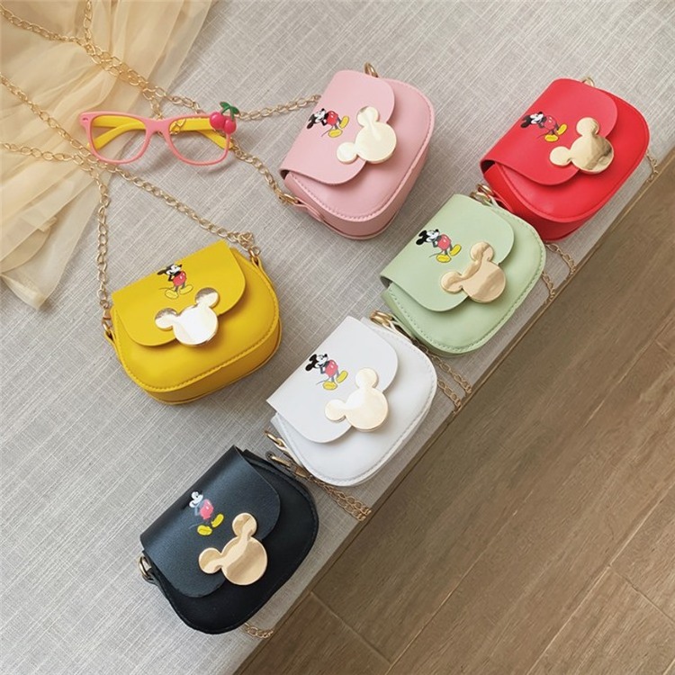 fashion pattern chain bag female mini children coin purse  pu messenger shoulder bag