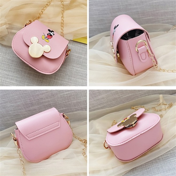 fashion pattern chain bag female mini children coin purse  pu messenger shoulder bag