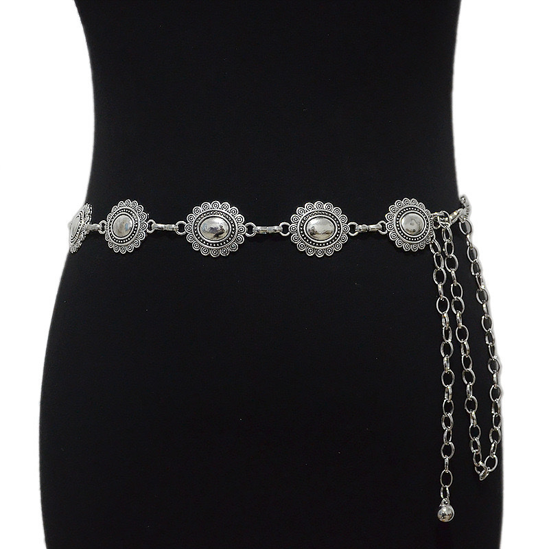 New arrival waist chain belt women skirt vintage waist chain factory in stock