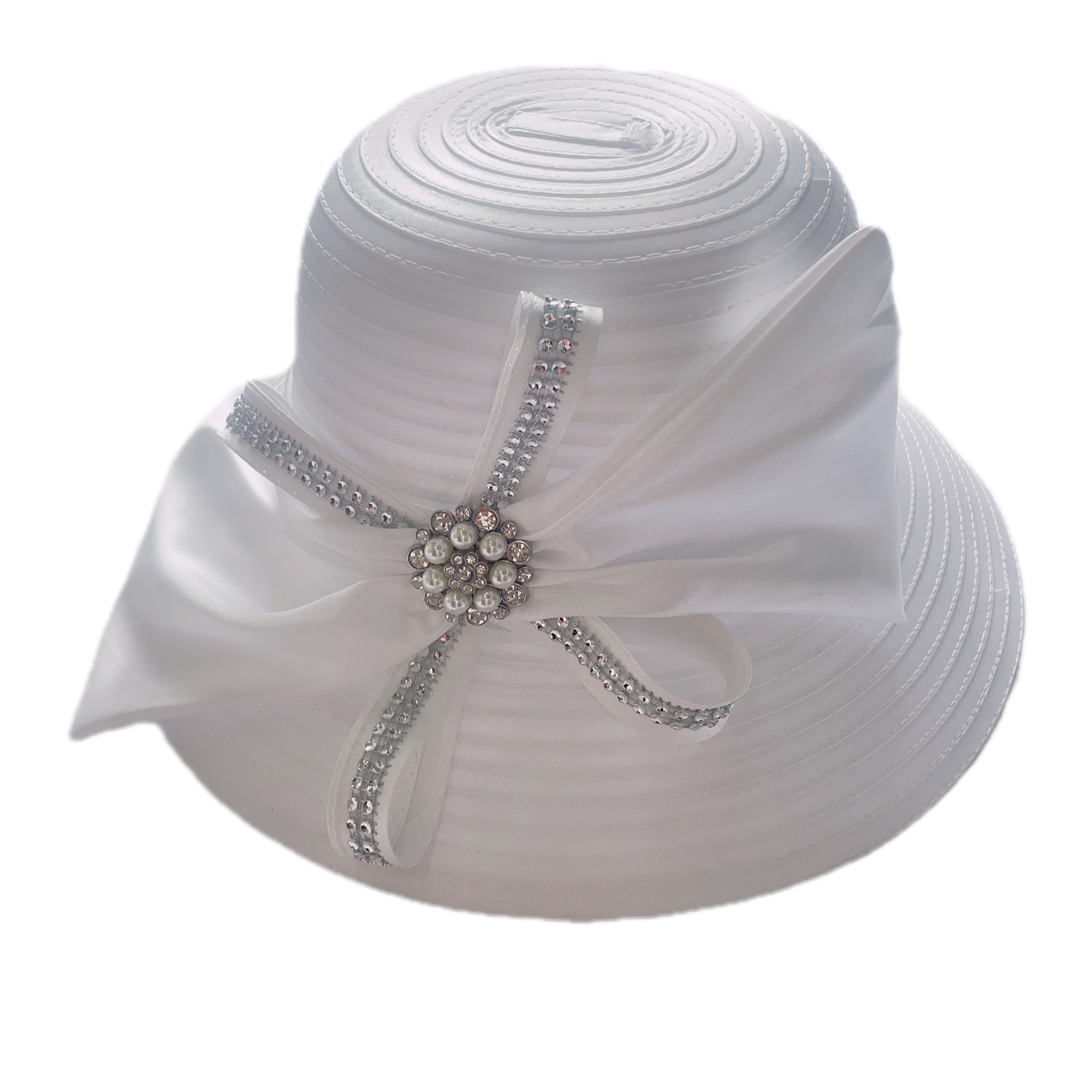 2023 New Women Kentucky Derby Dress Church Wedding Party Satin Hat