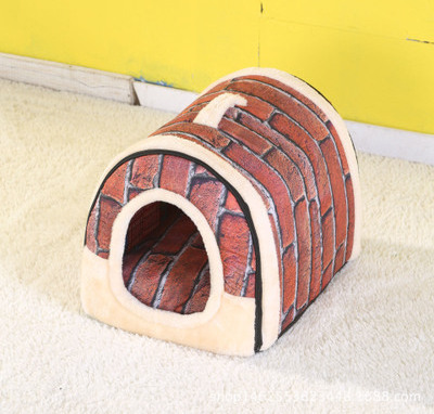 Foldable Four Seasons Universal Pet Bed Cat House Dog Kennel