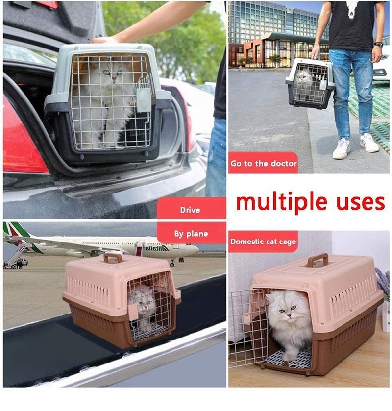 Outdoor Portable Breathable Dog Kennel for Pet Travel Easy To Move Dog Carrier Cage