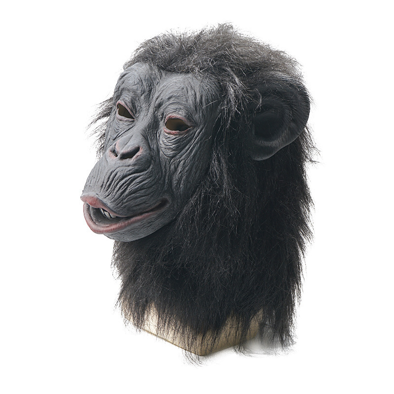 Halloween Cosplay New Godzilla vs. King Movie Series Monster Latex Monkey Mascot for Halloween Carnival Party Masks