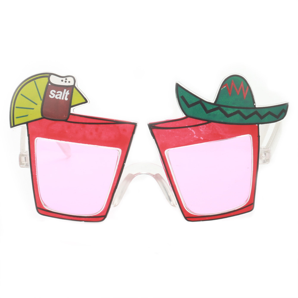 Fun Donkey Pinata Toy Party Eyeglasses Mexican Carnival Photo Props Sombrero Sunglasses Cinco De Mayo Fiesta Party Glasses