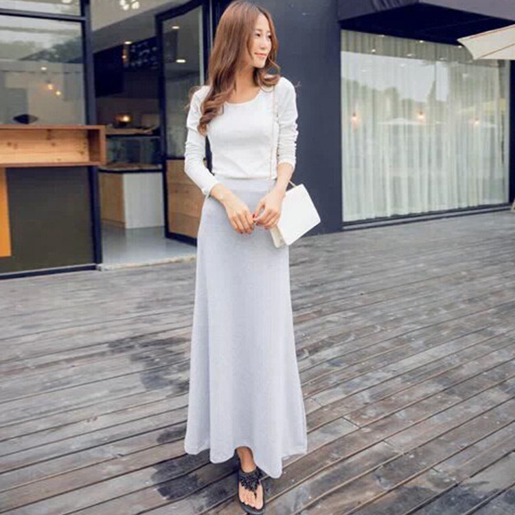 Wish hot sell women Bohemian half-length Skirt big swing slim skirt