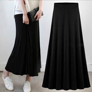 Wish hot sell women Bohemian half-length Skirt big swing slim skirt