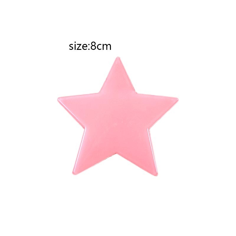 sale 8cm big luminous Star shaped stickers kids bedroom wall luminous stars stickers