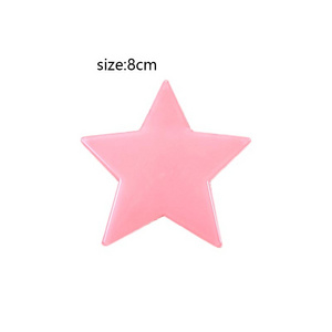 sale 8cm big luminous Star shaped stickers kids bedroom wall luminous stars stickers