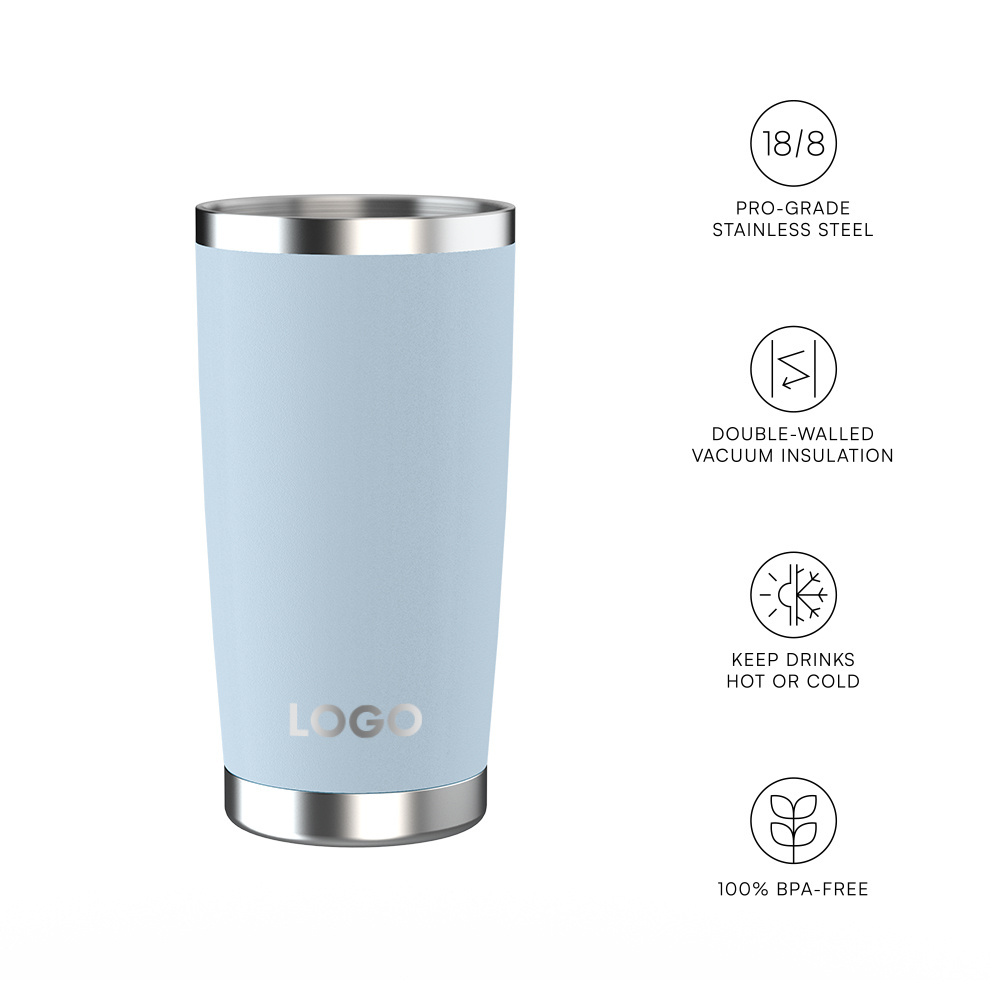 20 oz Tumbler Stainless Steel Travel Mugs Vacuum Cup