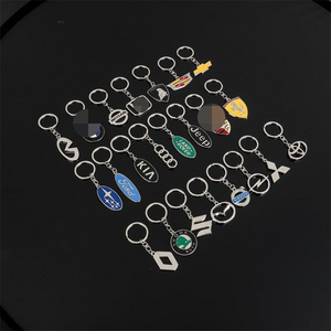 Suitable for Opel Mitsubishi Renault Volvo AD/BSJ various car logo keychain long chain car logo keychain