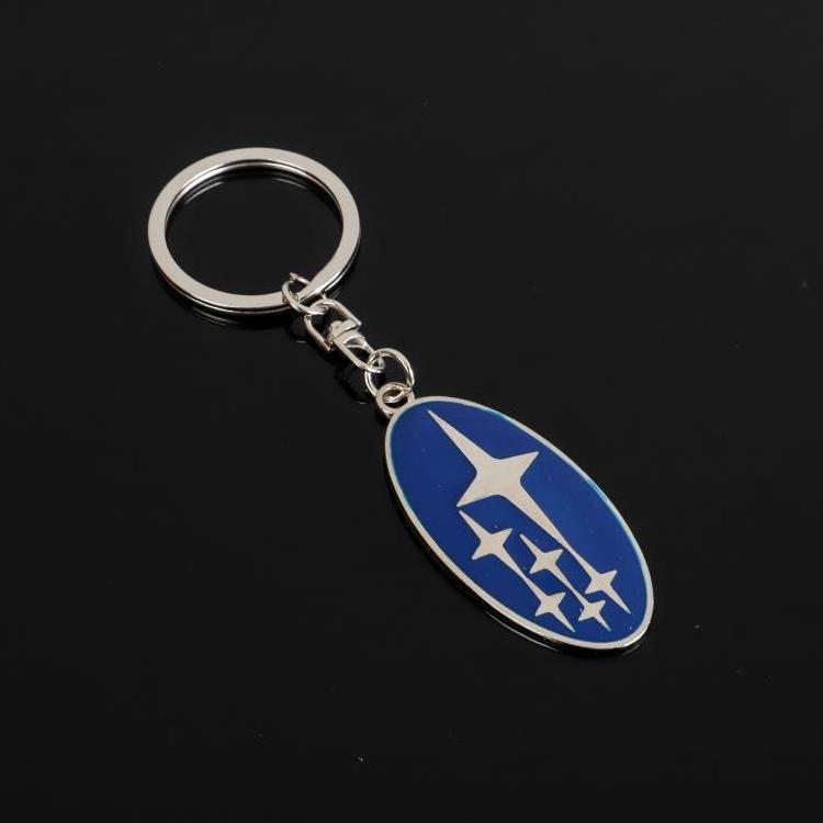 Suitable for Opel Mitsubishi Renault Volvo AD/BSJ various car logo keychain long chain car logo keychain