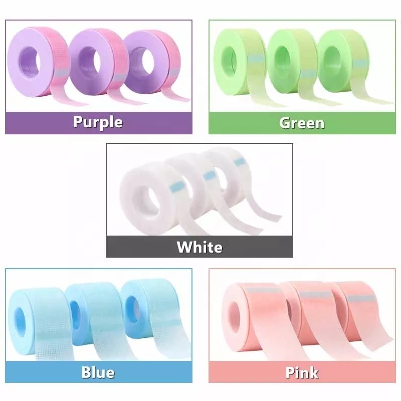 eyelash extension tape silicone paper tape micropore medical tape for makeup makeup tools