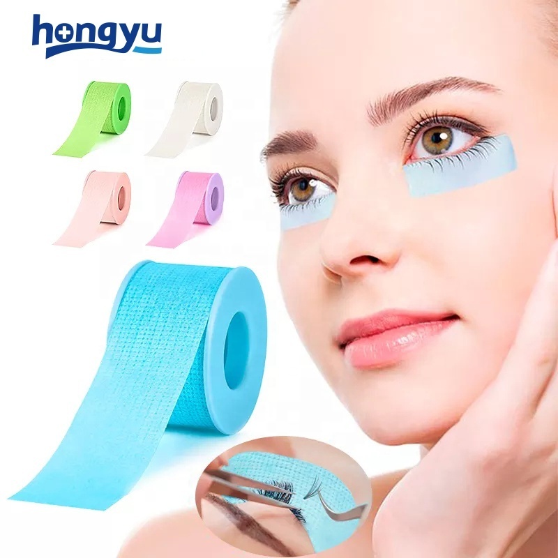 eyelash extension tape silicone paper tape micropore medical tape for makeup makeup tools