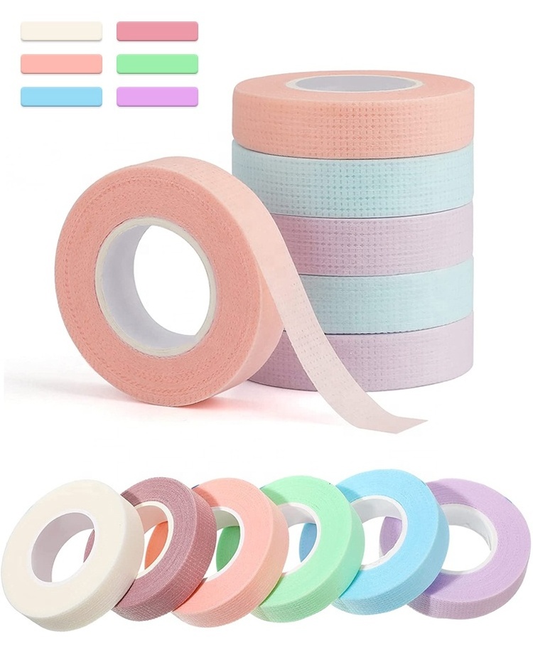 eyelash extension tape silicone paper tape micropore medical tape for makeup makeup tools