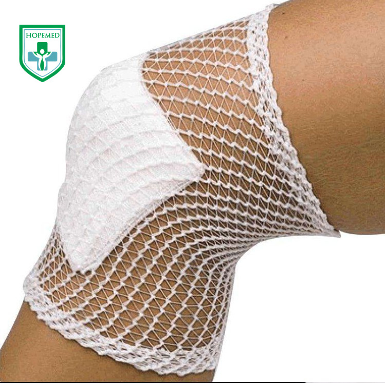 Hot sell disposable Medical Elastic First-aid Bandage Elastic Tubular Net Bandages gauze stretch support bandage