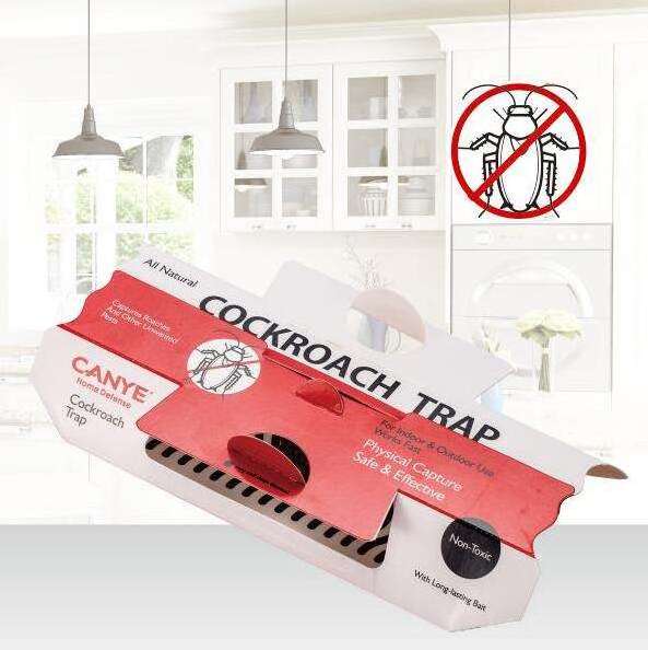 Insect Bug Killer Mat Pest Control German Cockroach Gel Coil Catcher Trap Sticky Glue Board Cockroach Trap