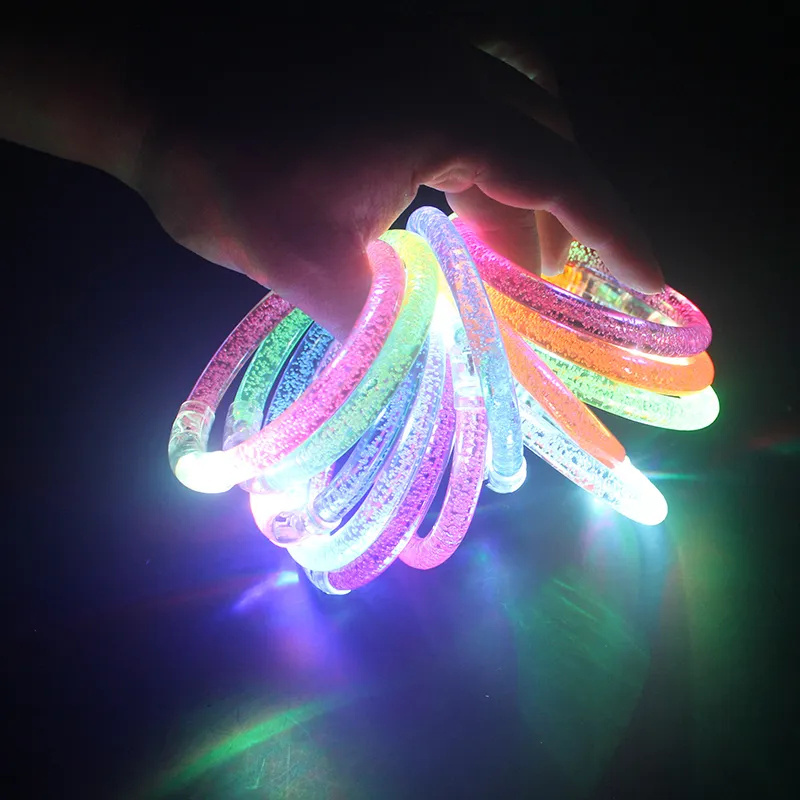 Hot selling Led Bracelet Wristband Glow In The Dark Party Favor Supplies Neon Light Up Bracelet Toys Wedding Birthday Decoration