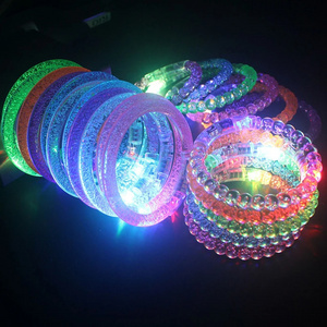 Hot selling Led Bracelet Wristband Glow In The Dark Party Favor Supplies Neon Light Up Bracelet Toys Wedding Birthday Decoration