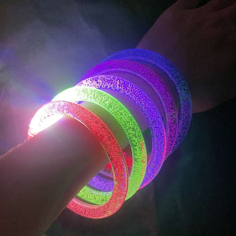 Hot selling Led Bracelet Wristband Glow In The Dark Party Favor Supplies Neon Light Up Bracelet Toys Wedding Birthday Decoration