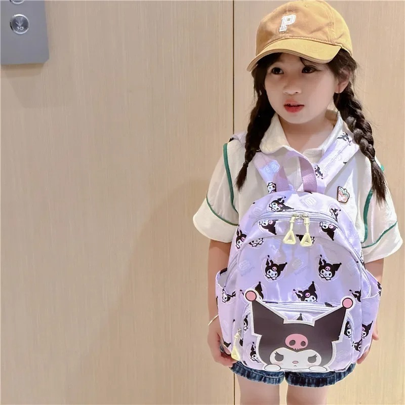 Hello mini  Kitty Children's Bags Cartoon Cute Boys and Girls Burden Reduction Kindergarten Backpack Children Backpack