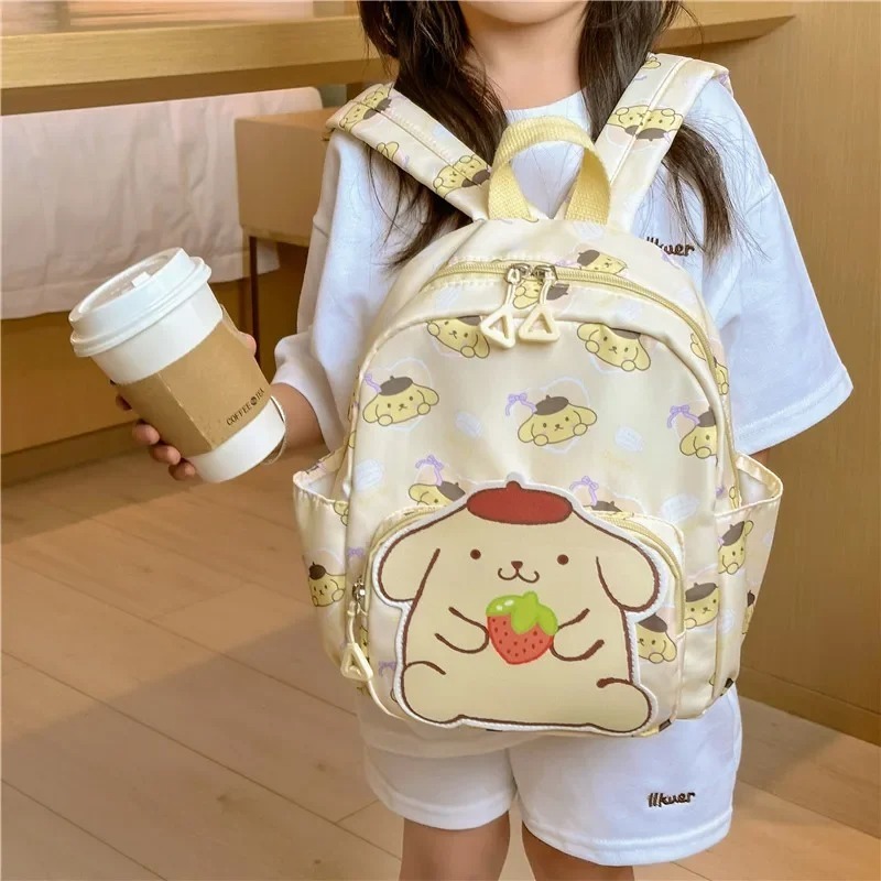 Hello mini  Kitty Children's Bags Cartoon Cute Boys and Girls Burden Reduction Kindergarten Backpack Children Backpack