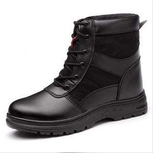 Winter Steel Toe  Anti-smashing Anti-piercing High Work Boot for Men