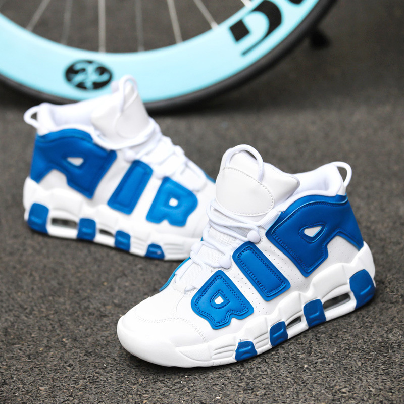 Size 36-45 Uptempo Mens Basketball Shoes Women 96 QS Maroon Scottie Pippen Air Sports Sneakers for Couple