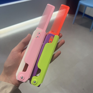 New Arrival Stress Relief 3D Printed Carrot Radish Knife Kids Gravity Carrot Knife Toy with Comb