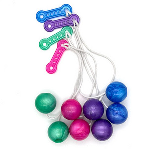 Wholesale Plastic Sound Noise Maker Clacker Toy Pro-clacker Balls Fidget Toys For Adults Kids