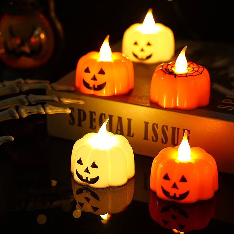 Novelty Halloween Decor Pumpkin Light Halloween Decoration Light Up Halloween Pumpkin