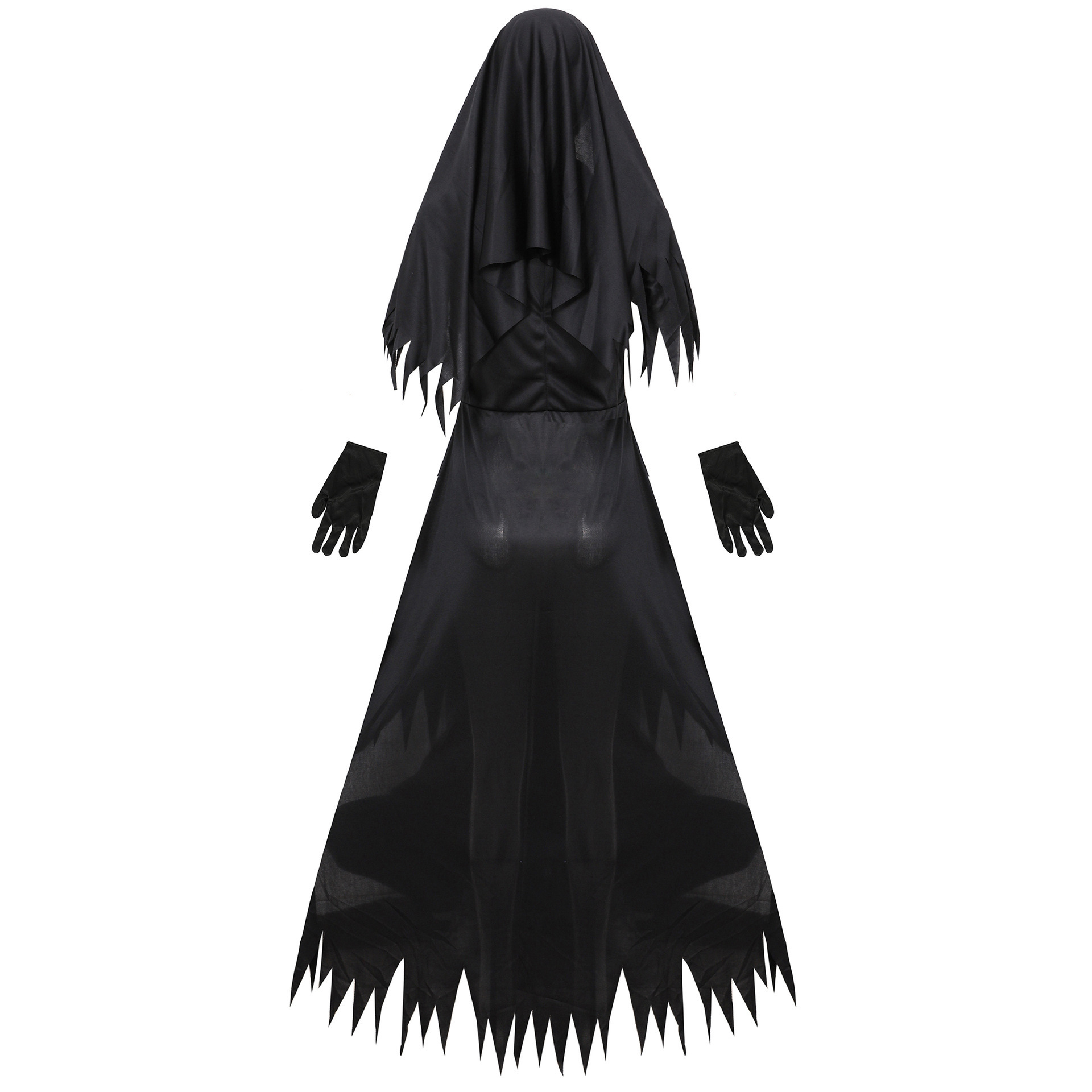 European And American Women'S Halloween Nun Costume Cosplay Role-Playing Vampire Devil Costume