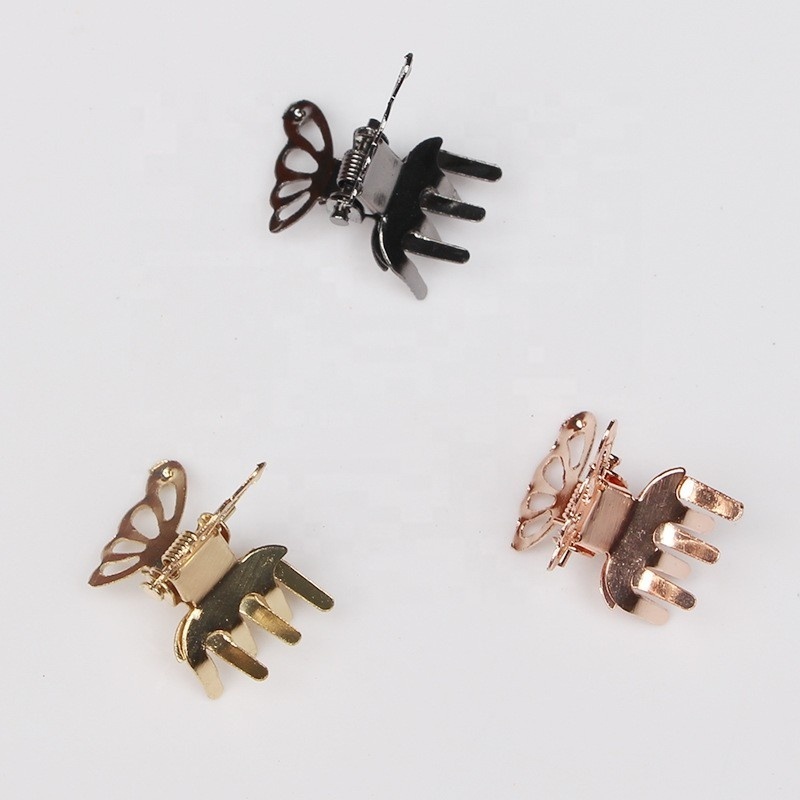 21MM Small Butterfly Metal Hair Claw