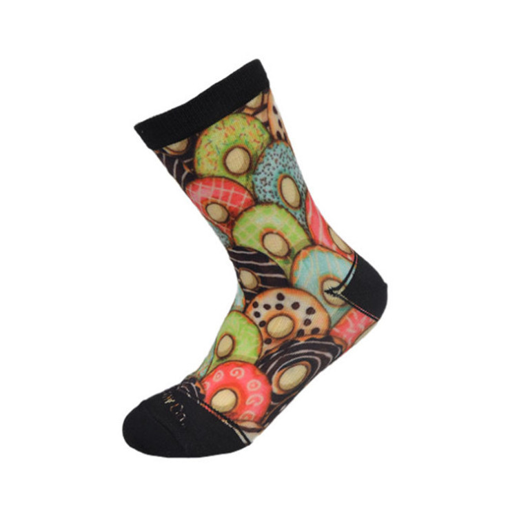 Wholesale Cheap White Custom Socks 3D Print Socks Blank Socks For Sublimation Print Work