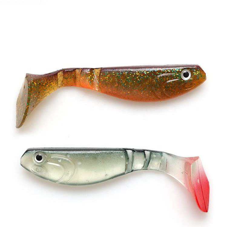 Attractive Style Swimming Straight Tail Soft Baits Swim Baits Soft Fishing Lures For Carp Bass Pike pesca