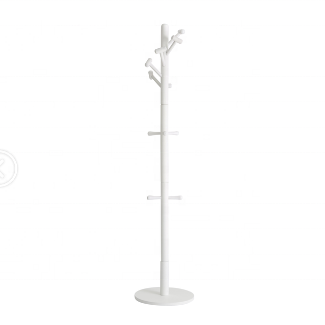 High Quality Modern Tree Shaped Wall Mounted Coat Rack With Hooks