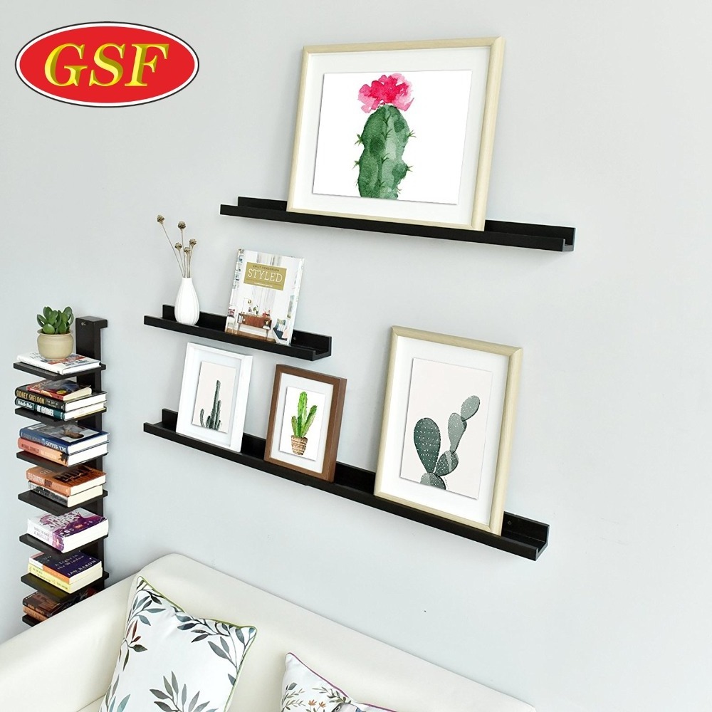 Simple Style furniture Various Floating Mdf Wood Wall Floating Shelf