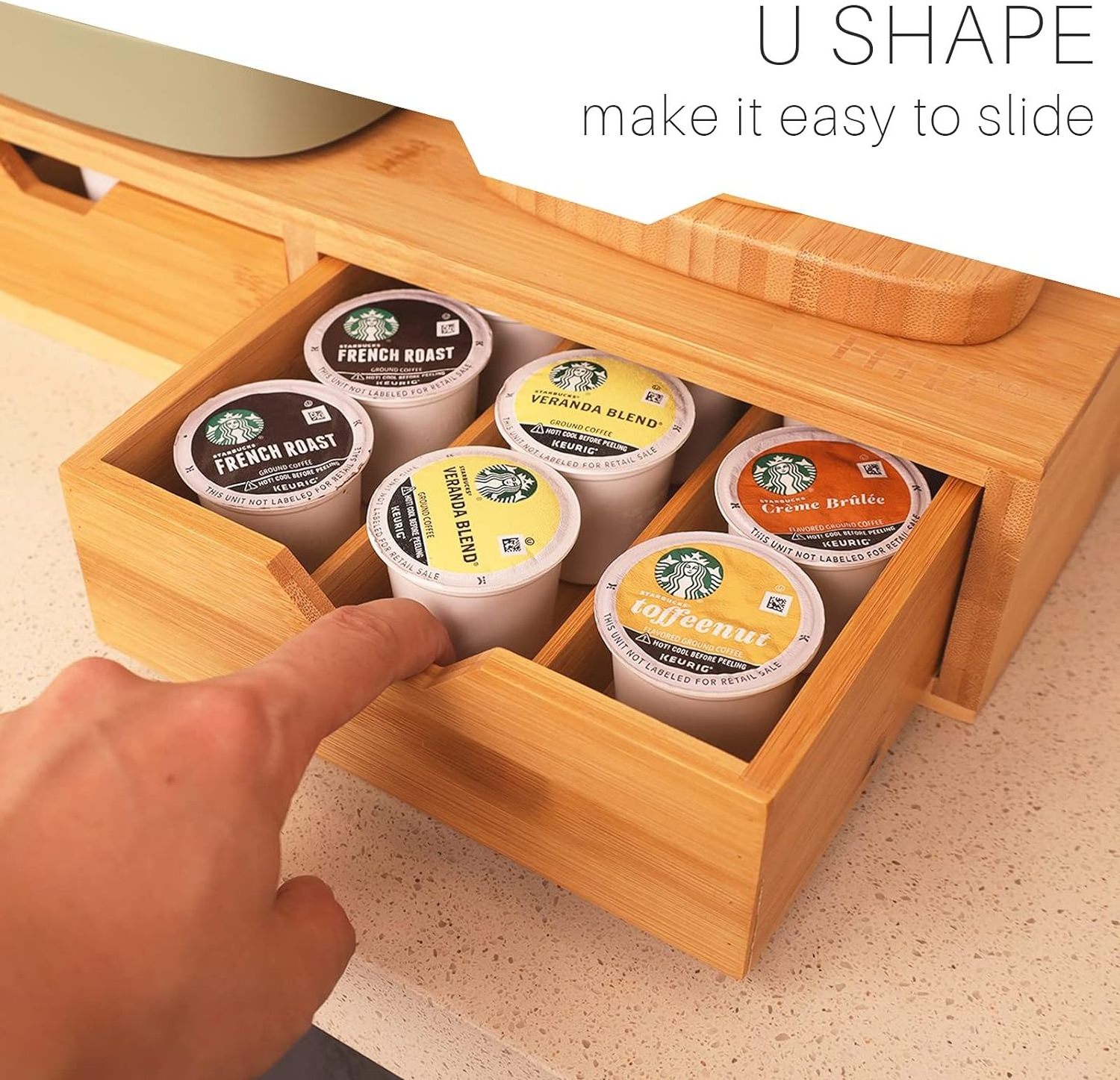 Cup Holder storage drawer