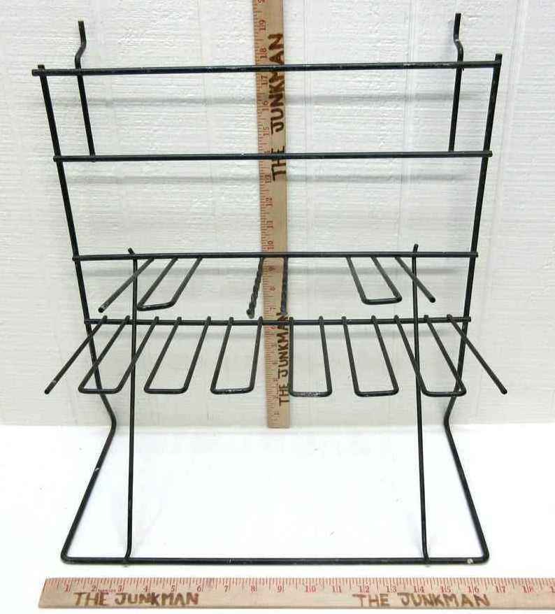 Metal Display Rack Peg Board Showy Beauty Display Rack