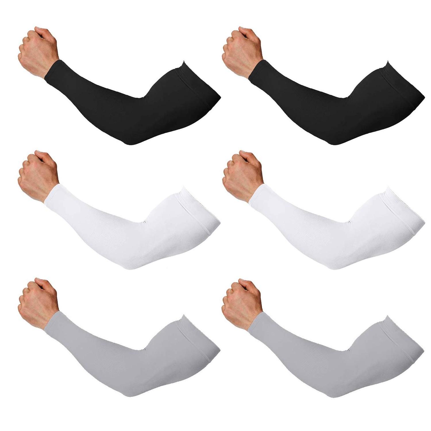 Cooling Sports Sleeve for Basketball Golf Football UV Sun Protection Arm Sleeves for Men and Women