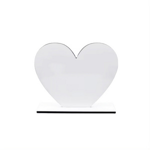 Heart Photo Frame Sublimation LOVE Photo Frame With Stand for Valentine's Day