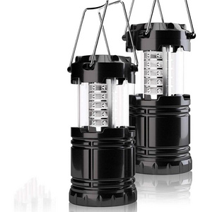 Super Bright Portable LED Camping Lanterns for Hurricanes, Storms, Outages, Original Patented Collapsible Camping Lights